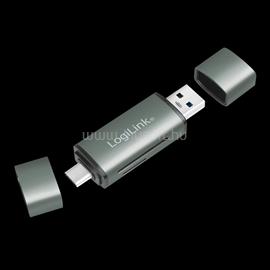 LOGILINK USB 3.2 Gen1 kártyaolvasó, SD és microSD kártyához, alumínium ház LOGILINK_CR0043 small