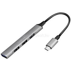 LOGILINK USB 3.2 Gen1 Type C, 4 portos vékony hub, alumínium házzal LOGILINK_UA0392 small