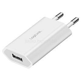 LOGILINK USB-A aljzat adapter, 5 W, 5 V/1 A, 1x USB-A (fehér) LOGILINK_PA0093C small