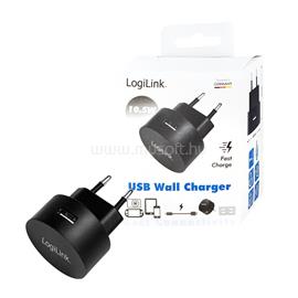 LOGILINK USB aljzat adapter, 1x USB-port a gyorstöltéshez, 10,5 W LOGILINK_PA0217 small