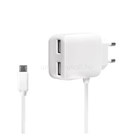 LOGILINK USB fali töltő , 2+1 port, 10,5W (fehér) LOGILINK_PA0157W small