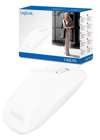 LOGILINK Vékony optikai egér, fehér