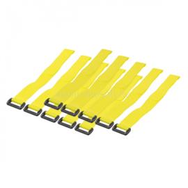 LOGILINK Vezetékösszekötő szíj szett 10db, Sárga LOGILINK_KAB0015 small
