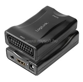 LOGILINK Video konverter, Scart/F - HDMI-A/F, 1080p, fekete LOGILINK_CV0160 small