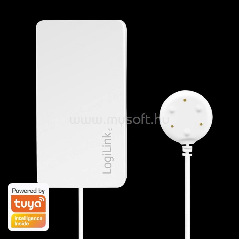 LOGILINK Wi-Fi intelligens vízszivárgás-érzékelő, Tuya kompatibilis