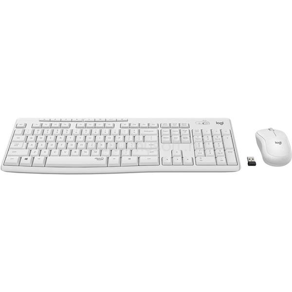 LOGITECH MK295 Silent vezeték nélküli billentyűzet + egér HU (fehér)