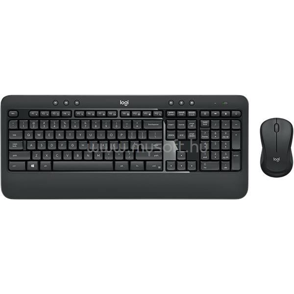 LOGITECH MK540 vezeték nélküli billentyűzet + egér angol lokalizáció (fekete)