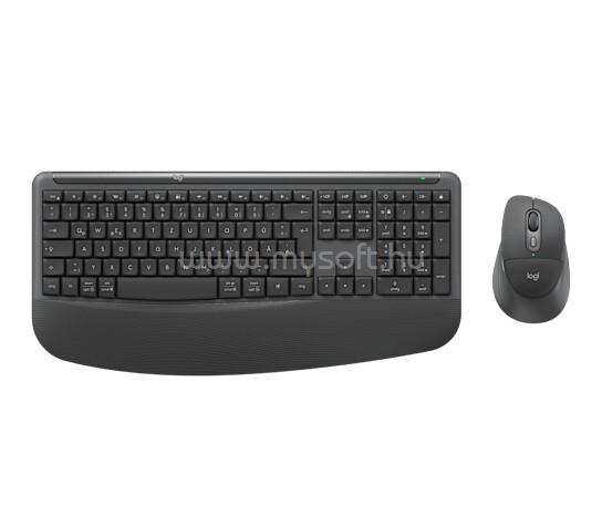 LOGITECH Billentyűzet + egér - MK880 Signature Comfort Plus Vezeték Nélküli Combo, HUN