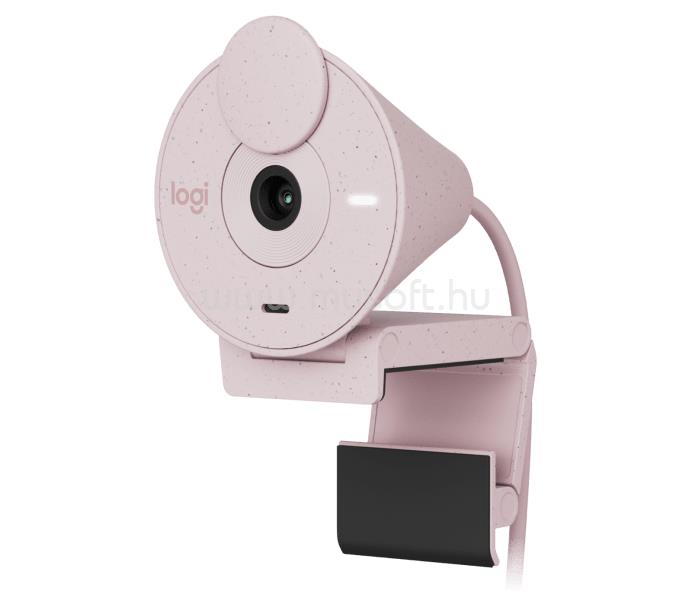 LOGITECH Brio 300 webkamera (rózsaszín)