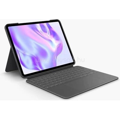 LOGITECH Combo Touch billentyűzettok 11" M4 iPad Prohoz angol lokalizáció (grafitszürke)
