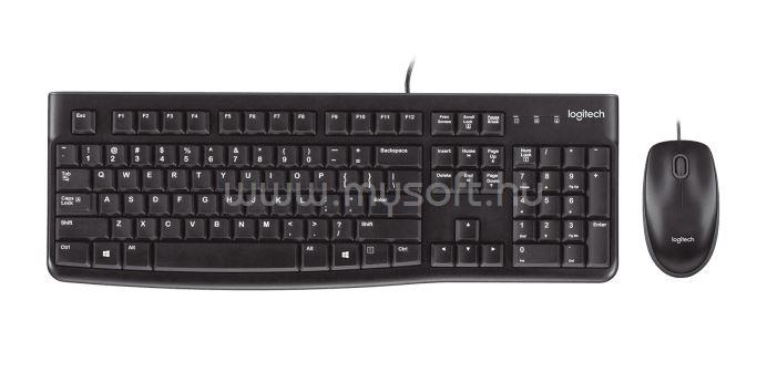 LOGITECH Desktop MK120 billentyűzet + egér német USB