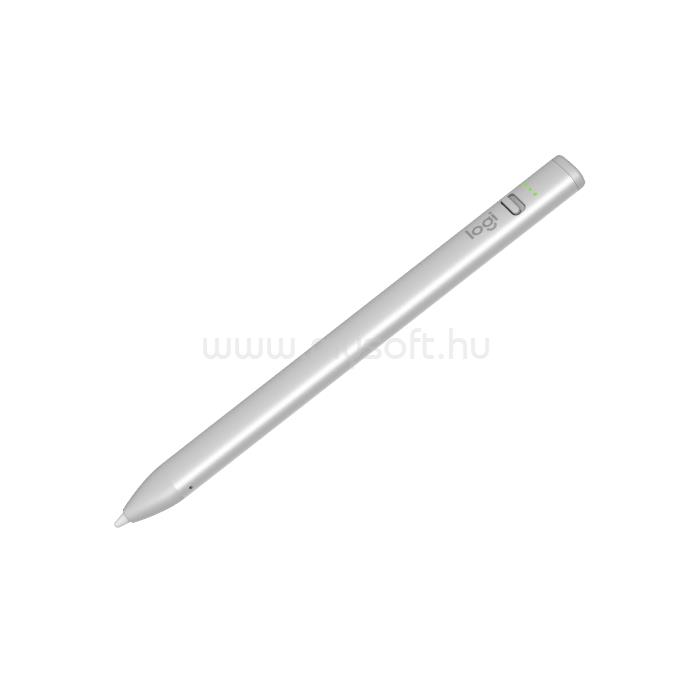 LOGITECH érintőceruza Crayon (2018-as vagy újabb Ipadekhez) USB-C (szürke)