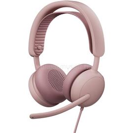 LOGITECH Fejhallgató 2.0 - Zone Wired 2 Mikrofonos, Rózsaszín 981-001620 small
