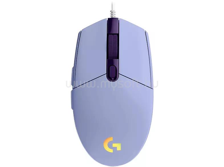 LOGITECH G102 Prodigy gamer vezetékes egér (lila)