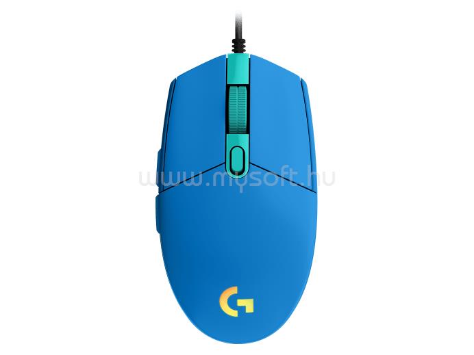 LOGITECH G203 gamer vezetékes egér (kék)