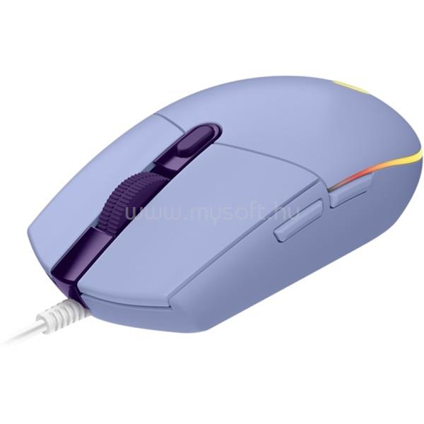 LOGITECH G203 gamer vezetékes egér (lila)