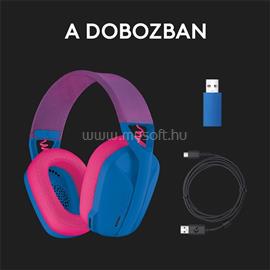 LOGITECH G435 vezeték nélküli gamer headset (kék) 981-001062 small