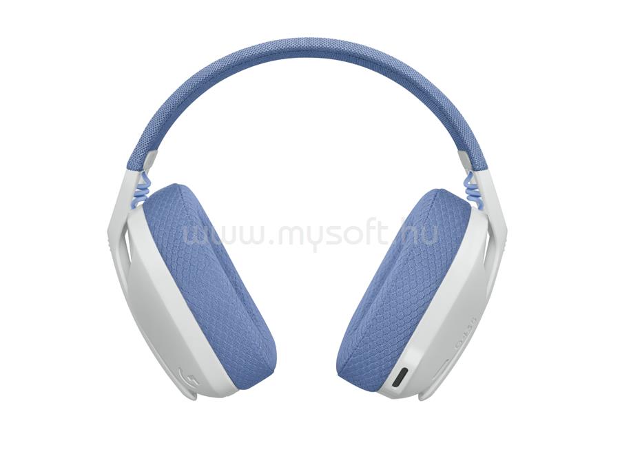 LOGITECH G435 vezeték nélküli Gaming headset (fehér-kék)