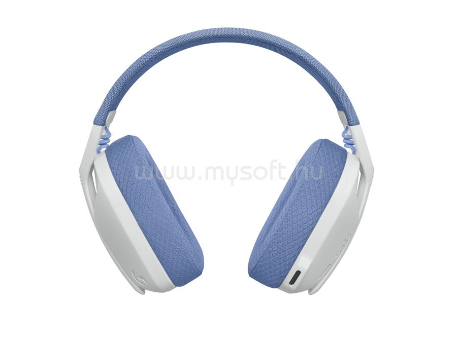 LOGITECH G435 vezeték nélküli gamer headset (fehér-kék)