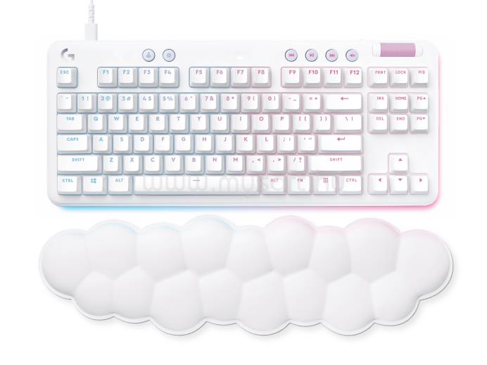 LOGITECH G713 Tactile gamer billentyűzet USB angol lokalizáció (fehér)