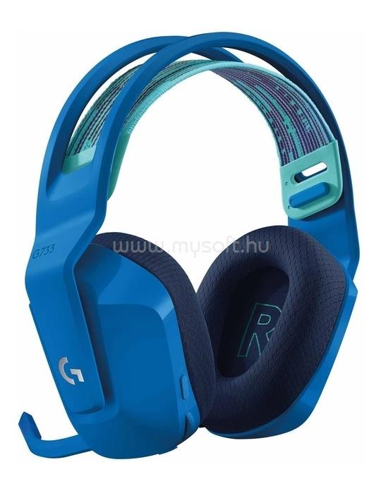 LOGITECH G733 vezeték nélküli Gaming headset (kék)