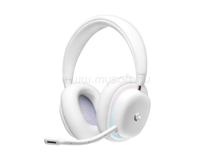 LOGITECH G735 Bluetooth vezeték nélküli gamer headset (fehér)
