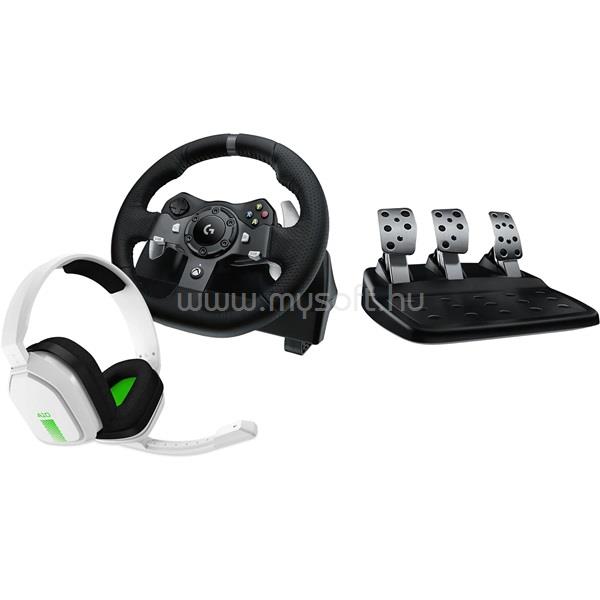 LOGITECH G920 Driving Force PC/XBox kormány + ASTRO A10 headset csomag