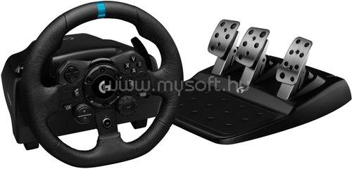 LOGITECH G923 RACING WHEEL BLACK - PLUGC