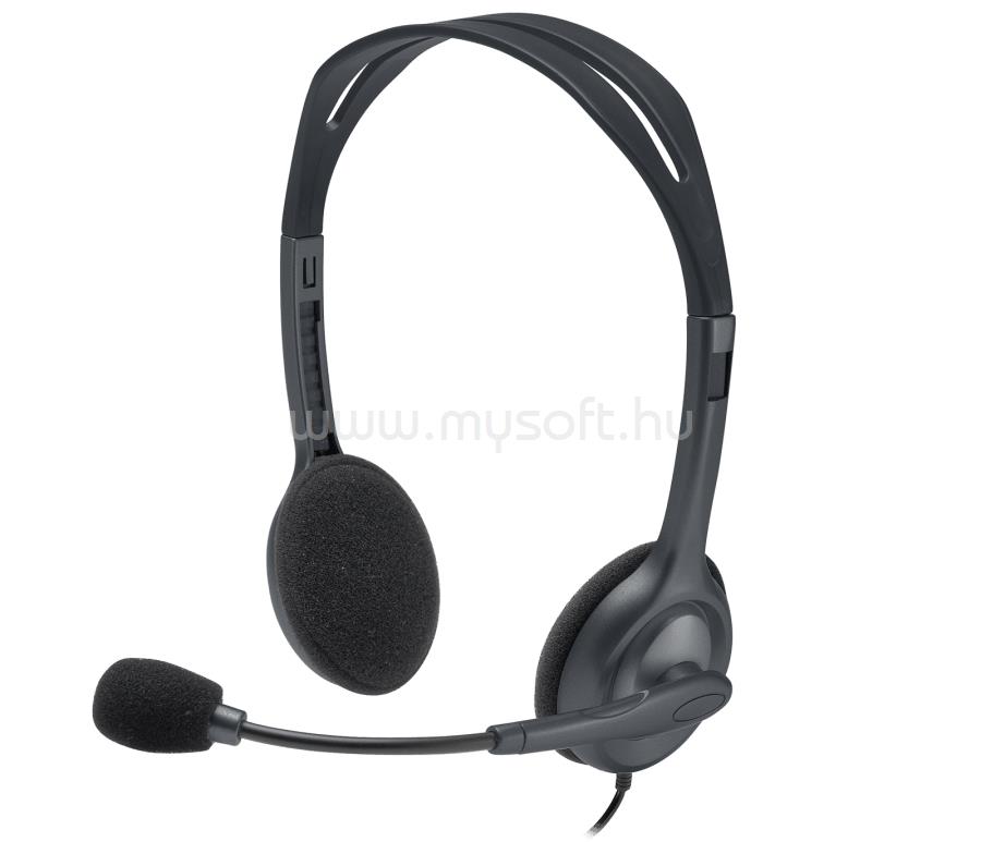 LOGITECH H111 EMEA headset (fekete)