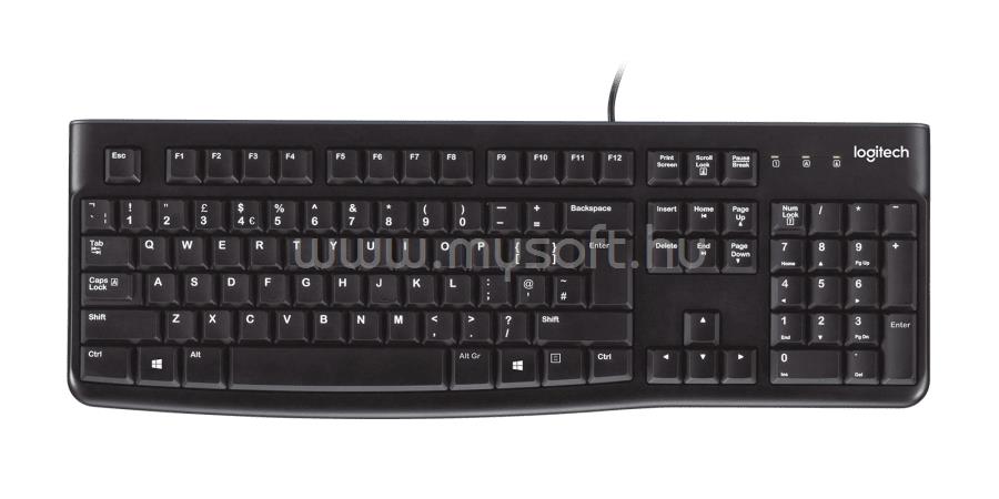 LOGITECH K120 FOR BUSINESS vezetékes billentyűzet olasz lokalizáció (fekete)