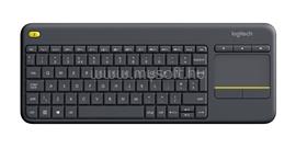 LOGITECH K400 Plus TOUCHPAD vezeték nélküli US billentyűzet (fekete) 920-007145 small