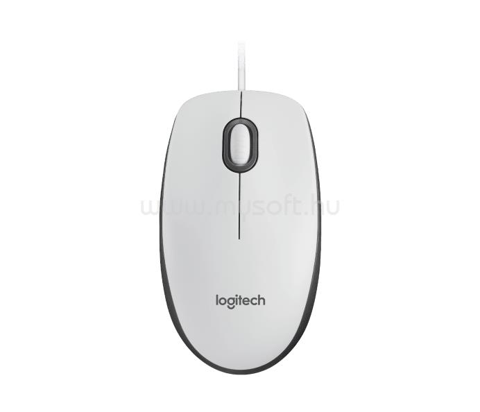 LOGITECH M100 vezetékes egér (fehér)