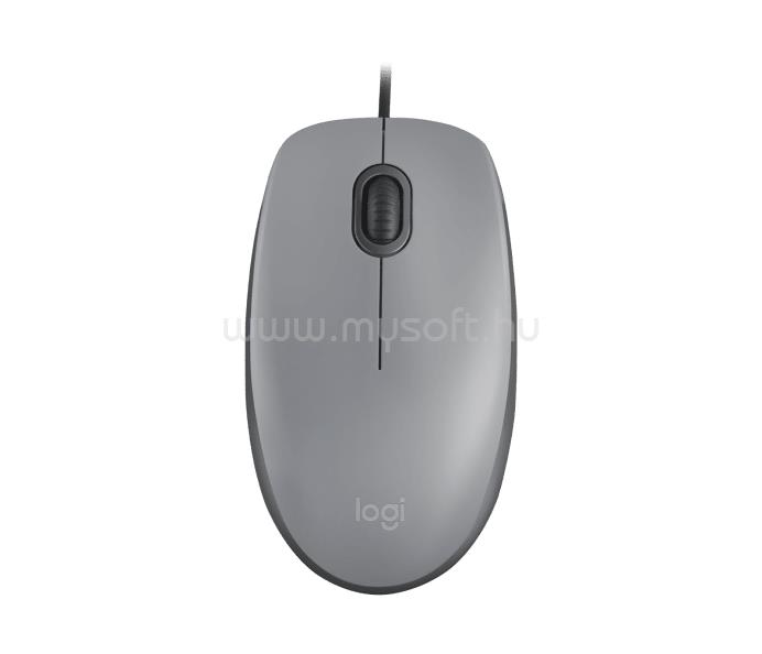 LOGITECH M110 halk optikai vezetékes egér (szürke)