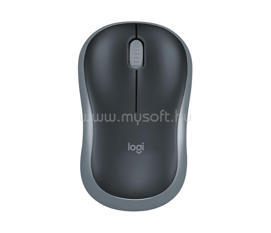 LOGITECH M185 optikai vezeték nélküli egér (szürke)