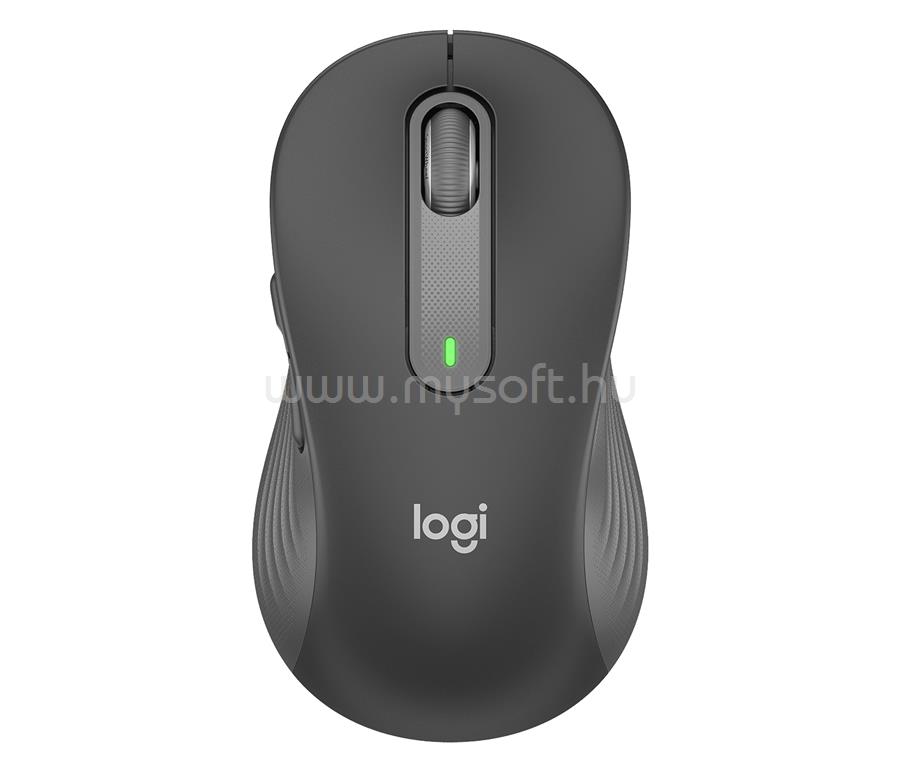 LOGITECH M650 Signature Large optikai vezeték nélküli egér (grafitszürke)