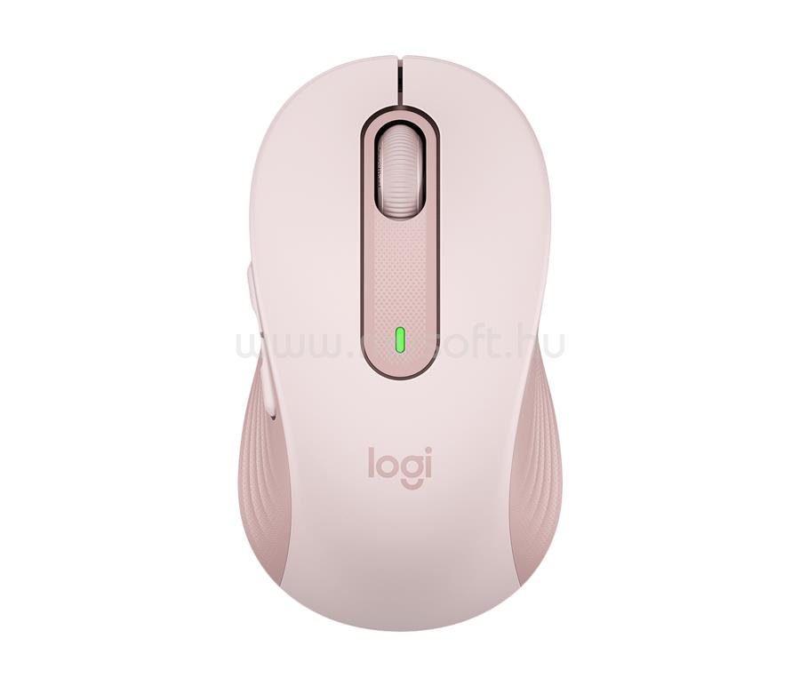 LOGITECH M650 Signature Large optikai vezeték nélküli egér (rózsaszín)