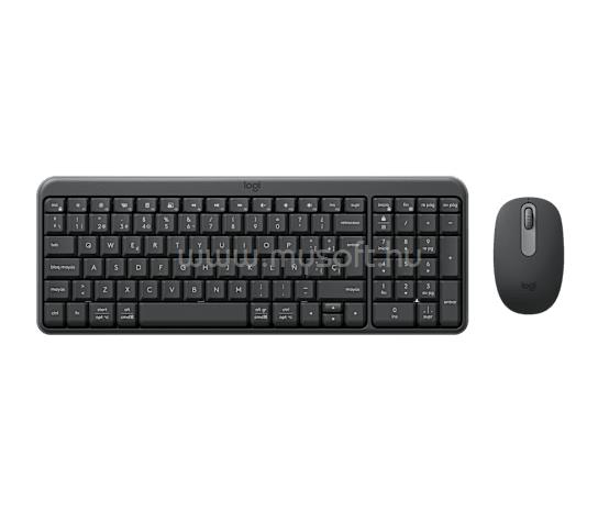 LOGITECH MK250 vezeték nélküli billentyűzet + egér (magyar, grafitszürke)