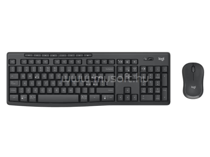 LOGITECH MK370 COMBO FOR BUSINESS vezeték nélküli billentyűzet + egér angol lokalizáció (grafitszürke)