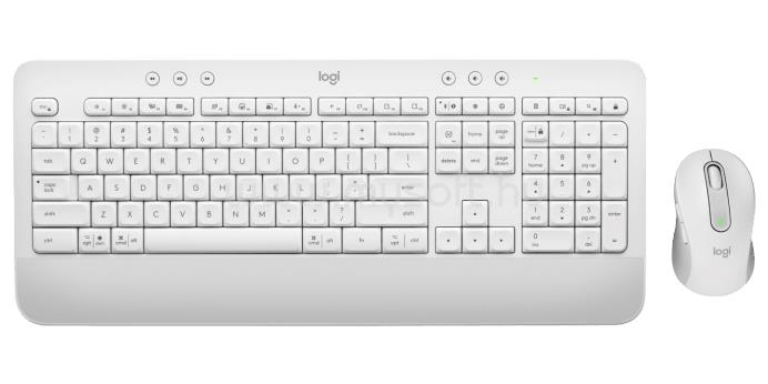 LOGITECH MK650 vezeték nélküli billentyűzet + egér (magyar, piszkosfehér)