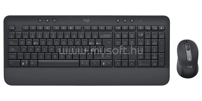 LOGITECH MK650 for business vezeték nélküli billentyűzet + egér angol lokalizáció (grafitszürke)