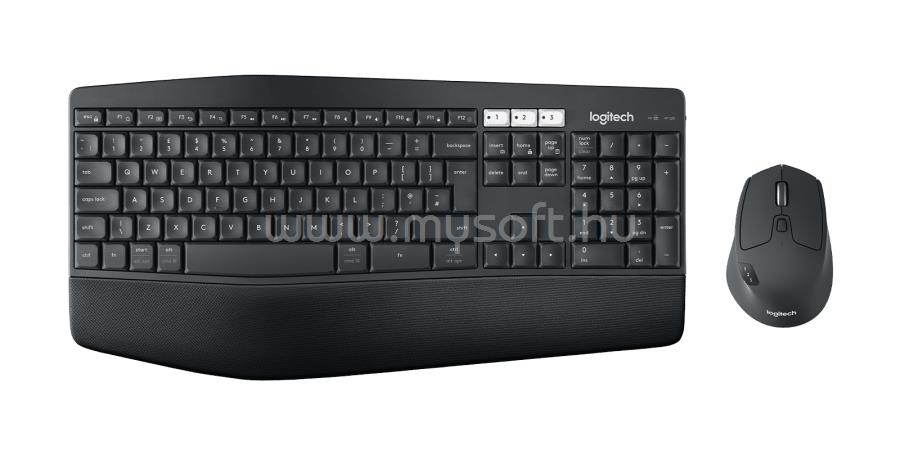 LOGITECH MK850 PERFORMANCE COMBO vezeték nélküli billentyűzet + egér angol lokalizáció (fekete)