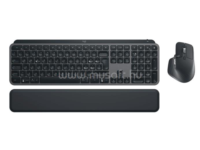 LOGITECH MX KEYS COMBO FOR BUSINESS GEN 2 vezeték nélküli billentyűzet + egér angol lokalizáció (grafitszürke)