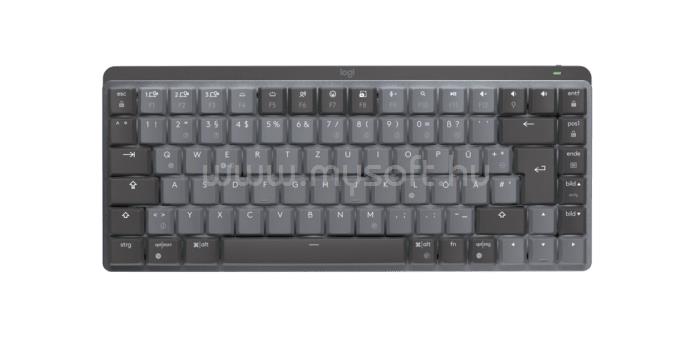 LOGITECH MX Mechanical Illuminated Performance vezeték nélküli billentyűzet angol lokalizáció (grafitszürke)