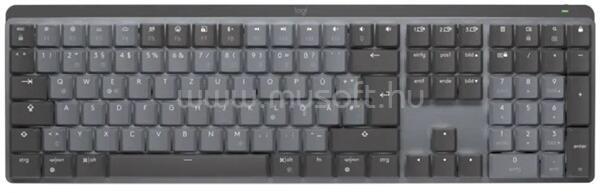 LOGITECH MX Mechanical Illuminated Performance vezeték nélküli billentyűzet angol lokalizáció (grafitszürke)