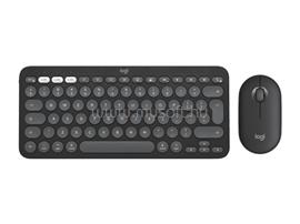 LOGITECH Pebble 2 Combo for Mac vezeték nélküli billentyűzet + egér angol lokalizáció (grafitszürke) 920-012244 small