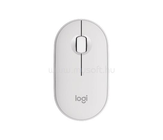 LOGITECH Pebble Mouse 2 M350S vezeték nélküli egér (fehér)