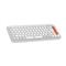 LOGITECH POP Icon Keys vezeték nélküli billentyűzet angol lokalizáció (piszkosfehér/narancssárga)) 920-013072 small