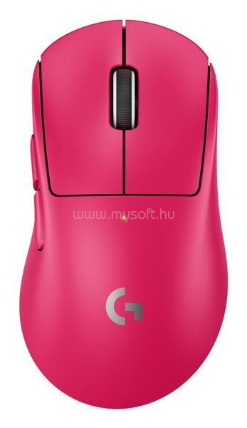 LOGITECH PRO X SUPERLIGHT 2 DEX vezeték nélküli gamer egér (rózsaszín)