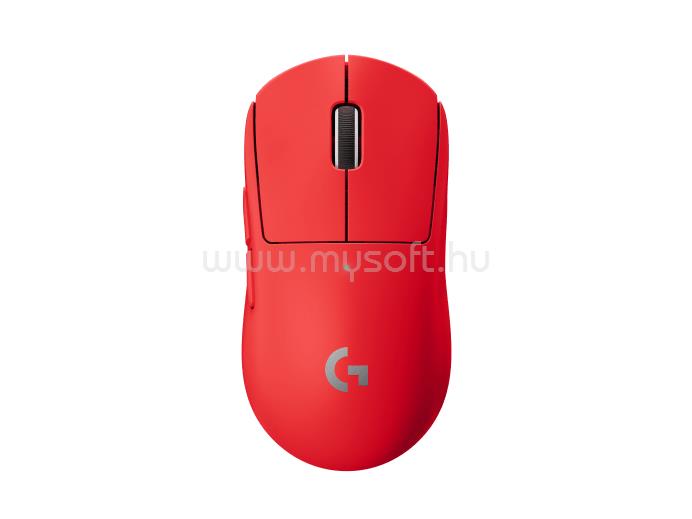 LOGITECH Pro X Superlight vezeték nélküli gamer egér (piros)