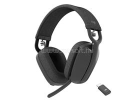 LOGITECH Zone Vibe vezeték nélküli headset (Grafitszürke) 981-001199 small
